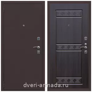 Двери со склада, Дверь входная Армада Комфорт Антик медь / МДФ 10 мм ФЛ-242 Эковенге