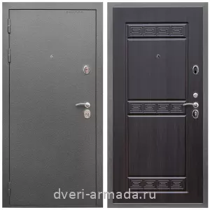 Входные двери Экстра, Дверь входная Армада Оптима Антик серебро / МДФ 10 мм ФЛ-242 Эковенге