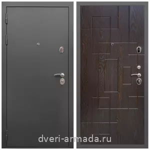 Входные двери Экстра, Дверь входная Армада Гарант / МДФ 16 мм ФЛ-57 Дуб шоколад