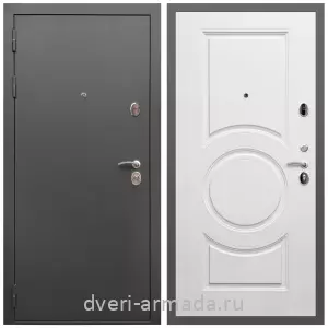 Входные двери Эконом, Дверь входная Армада Гарант / МДФ 16 мм МС-100 Белый матовый