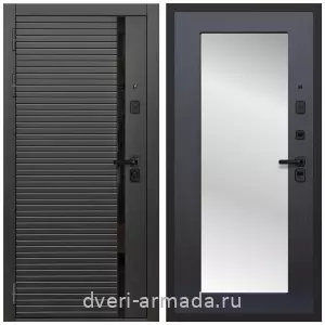 Входные двери 960х2050, Дверь входная Армада Каскад BLACK МДФ 10 мм / МДФ 16 мм ФЛЗ-Пастораль, Венге