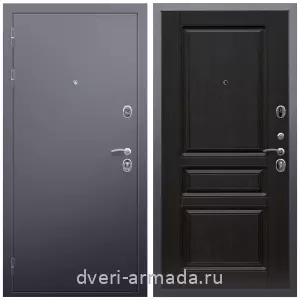 Входные двери Элит, Дверь входная Армада Люкс Антик серебро / МДФ 16 мм ФЛ-243 Венге