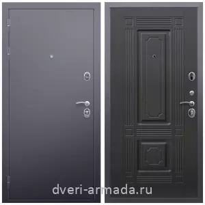 Входные двери Элит, Дверь входная Армада Люкс Антик серебро / МДФ 16 мм ФЛ-2 Венге