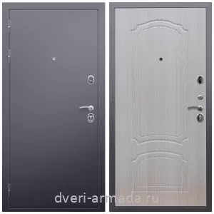 Входные двери Роял Вуд, Дверь входная Армада Люкс Антик серебро / МДФ 6 мм ФЛ-140 Дуб беленый с хорошей шумоизоляцией квартирная