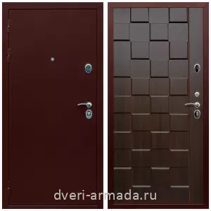 Входные двери Экстра, Дверь входная Армада Люкс Антик медь / МДФ 16 мм ОЛ-39 Эковенге