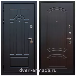 Входные двери Экстра, Дверь входная Армада Эврика МДФ 10 мм ФЛ-58 / МДФ 6 мм ФЛ-140 Венге