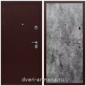 Входные двери Роял Вуд, Недорогая дверь входная Армада Люкс Антик медь / МДФ 6 мм ПЭ Цемент темный