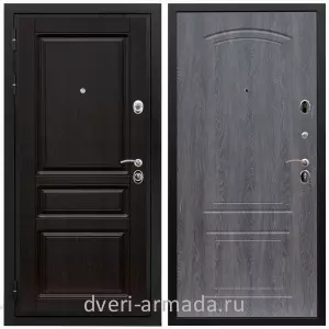Входные двери Эконом, Дверь входная Армада Премиум-Н МДФ 16 мм ФЛ-243 Венге / МДФ 6 мм ФЛ-138 Дуб Филадельфия графит