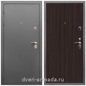 Входные двери Роял Вуд, Дверь входная Армада Оптима Антик серебро / МДФ 6 мм ПЭ Венге