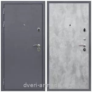 Входные двери Эконом, Дверь входная Армада Престиж Антик серебро / МДФ 6 мм ПЭ Цемент светлый