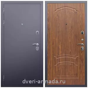 Входные двери Роял Вуд, Дверь входная металлическая утепленная Армада Люкс Антик серебро / МДФ 6 мм ФЛ-140 Морёная береза двухконтурная