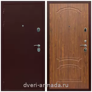 Входные двери Роял Вуд, Дверь входная утепленная Армада Люкс Антик медь / МДФ 6 мм ФЛ-140 Мореная береза
