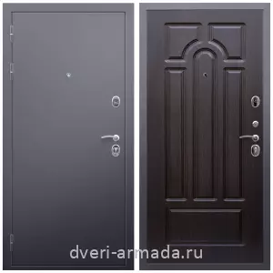 Входные двери Экстра, Дверь входная Армада Люкс Антик серебро / МДФ 16 мм ФЛ-58 Венге