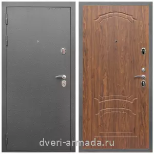 4 контура, Дверь входная Армада Оптима Антик серебро / МДФ 16 мм ФЛ-140 Мореная береза