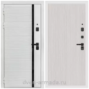 Элитные для коттеджей, Дверь входная Армада Каскад WHITE МДФ 10 мм / МДФ 6 мм ПЭ Венге светлый