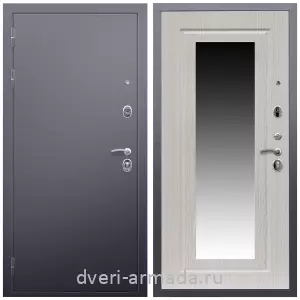 Антивандальные для квартир, Дверь входная Армада Люкс Антик серебро / МДФ 16 мм ФЛЗ-120 Дуб белёный от производителя