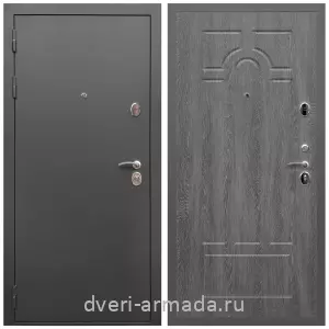 Входные двери Эконом, Дверь входная Армада Гарант / МДФ 6 мм ФЛ-58 Дуб Филадельфия графит